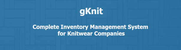 gKnit - Knitwear Inventory Management System